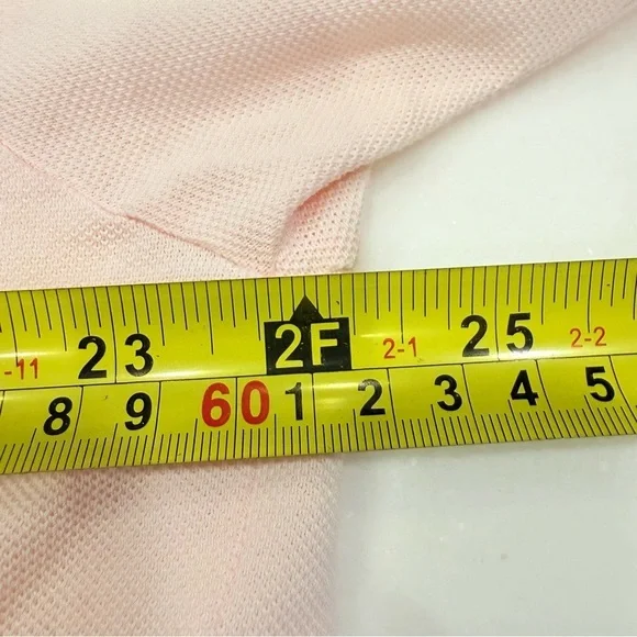 Lacoste Chemise RARE Men's Polo Shirt Mens Pink Cotton Made in France Sz 6 (XL) - Picture 5 of 9